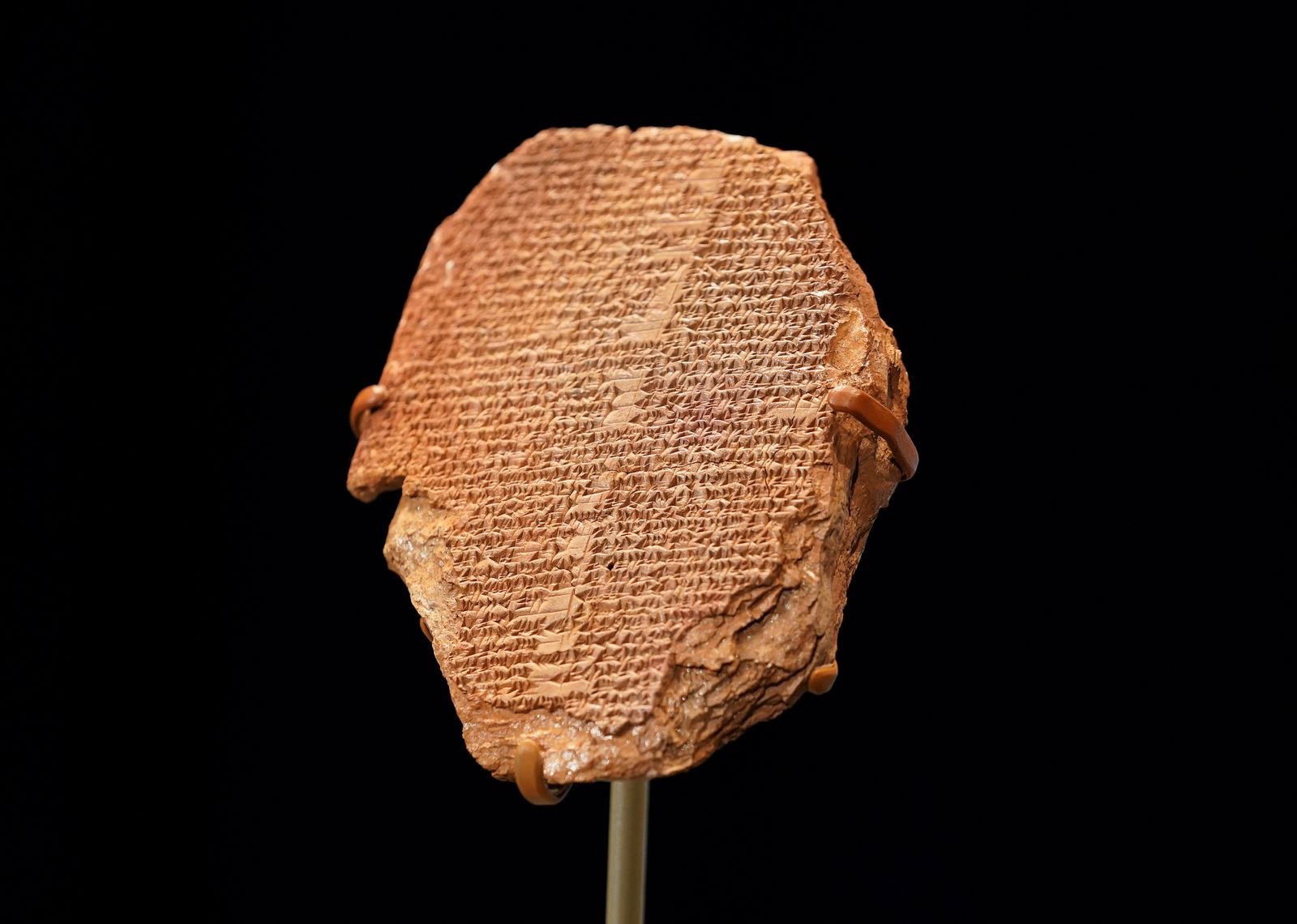 Ancient Gilgamesh Dream Table repatriated to Iraq during a ceremony in Washington - REUTERS