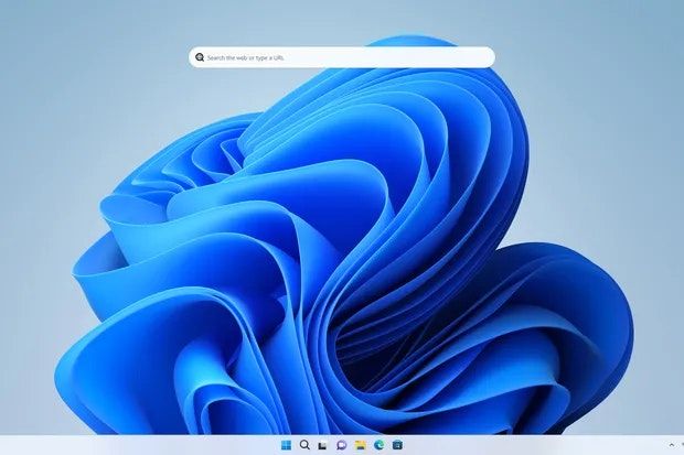 اختبار مايكروسوفت لوضع تطبيق مصغر Widget للبحث على سطح المكتب في ويندوز 11 - Microsoft