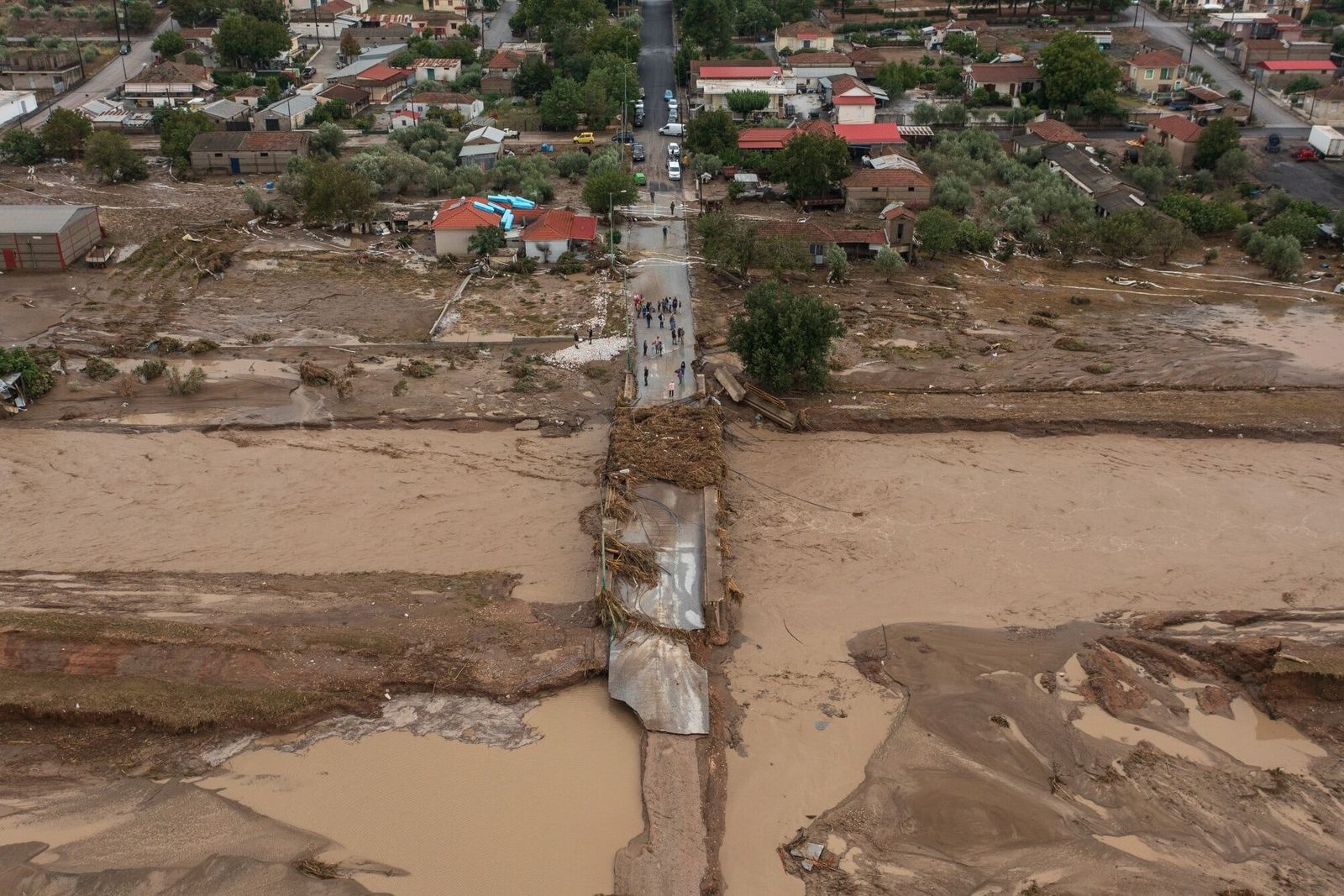 Flood Damage As Heavy Rains and Thunderstorms Hit Greece - Bloomberg