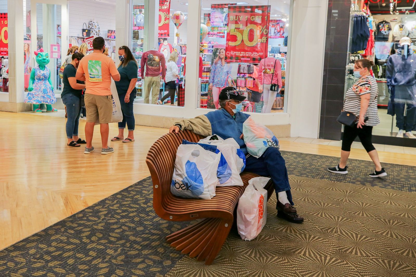 FILE PHOTO: FILE PHOTO: People shop on Black Friday in Myrtle Beach, South Carolina - REUTERS