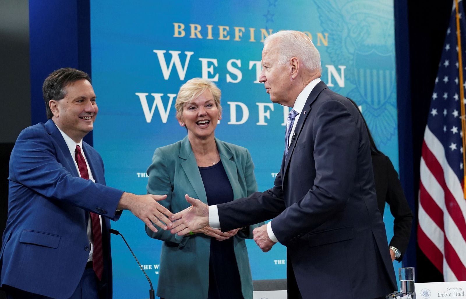 FILE PHOTO: U.S. President Biden holds meeting on preparedness to heat, drought and wildfires, in Washington - REUTERS