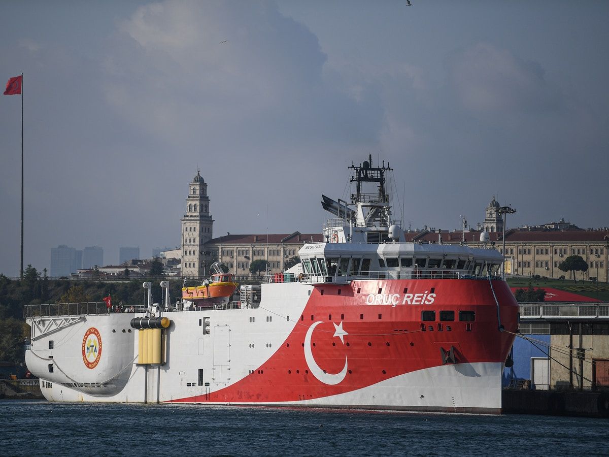 سفينة التنقيب التركية 