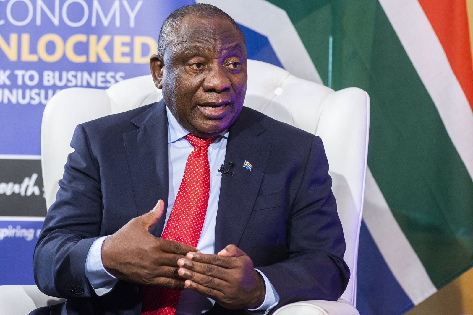 Interview with South Africa's President Ramaphosa - Bloomberg