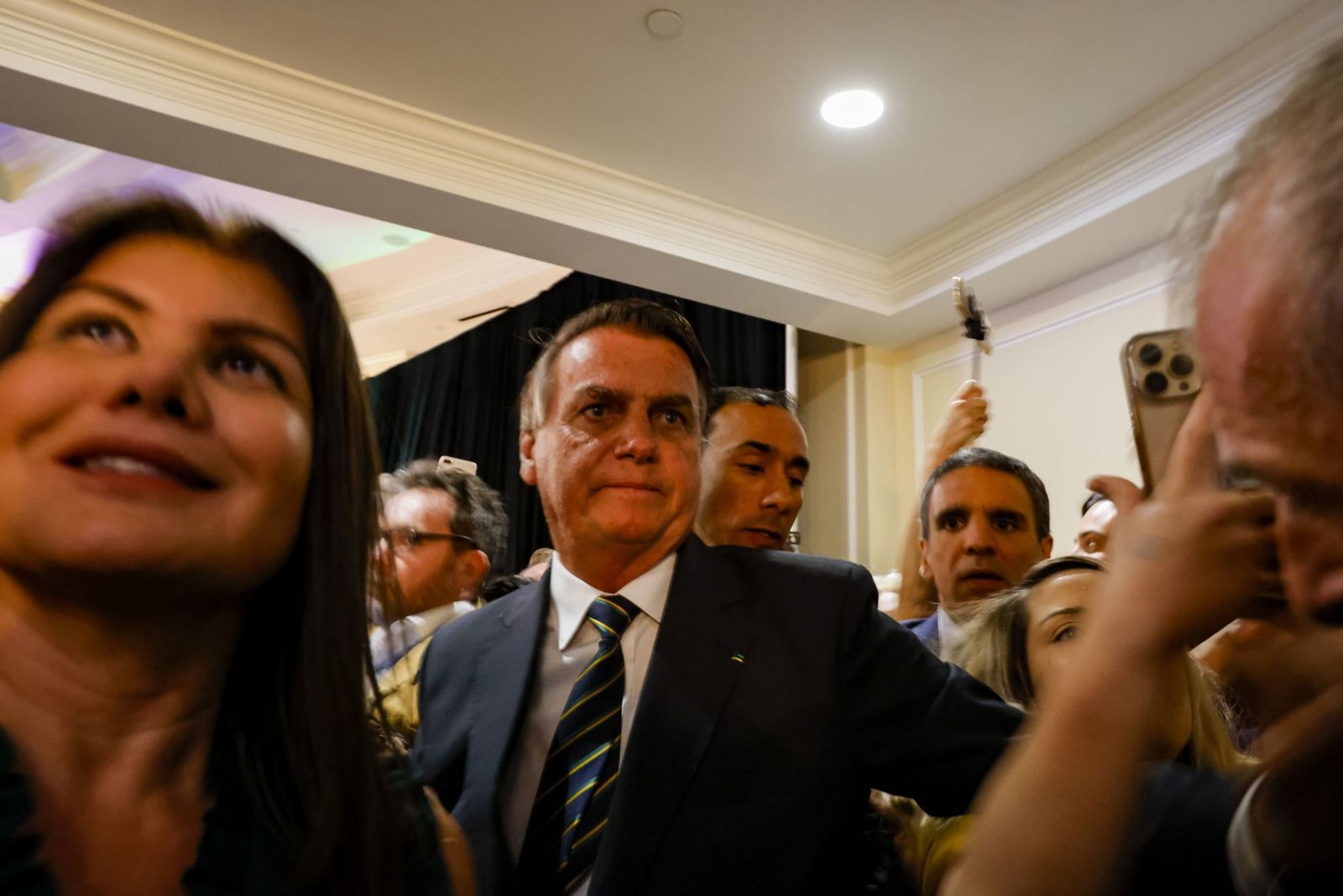 Former Brazil President Jair Bolsonaro At Power Of The People Event - Bloomberg