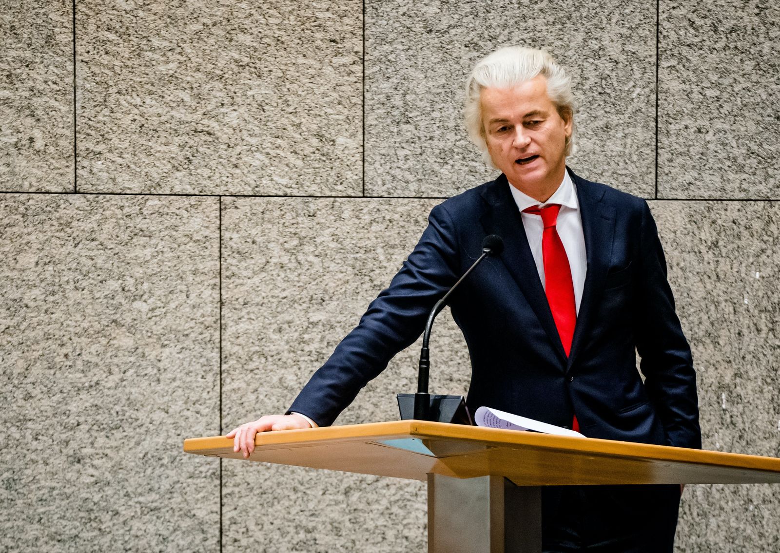 زعيم اليمين المتطرف الهولندي رئيس حزب 'الحرية' غيرت فيلدرز