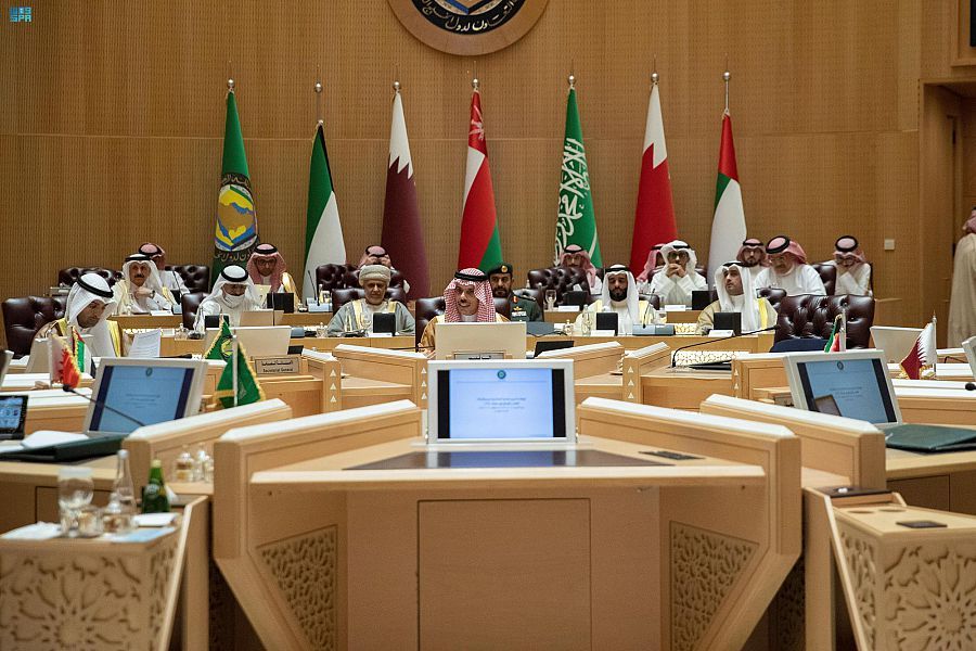 جانب من اجتماعات وزراء خارجية دول مجلس التعاون الخليجي في العاصمة السعودية الرياض، في 1 يونيو 2022 - واس - واس