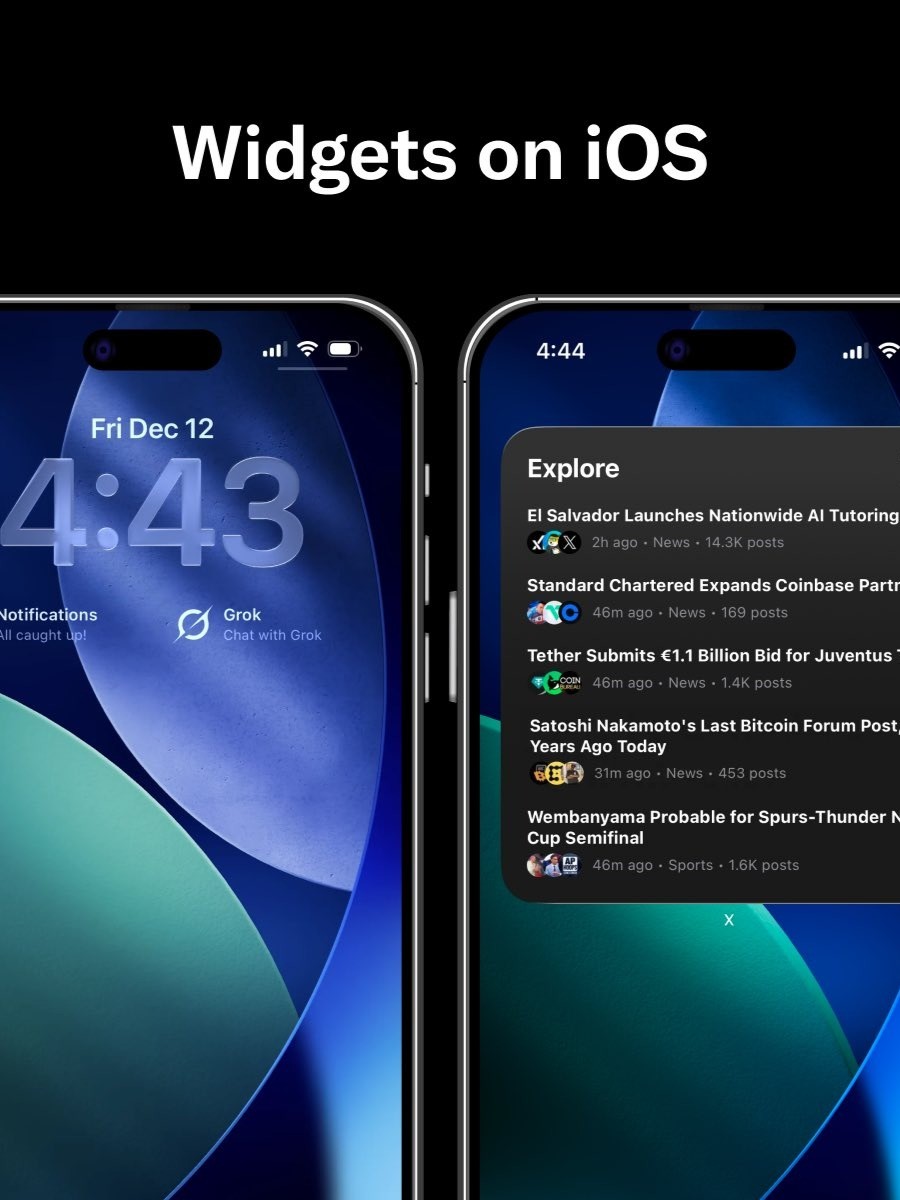 بعد الكشف عنها في 2020.. إكس تتيح "Widgets" على آيفون 