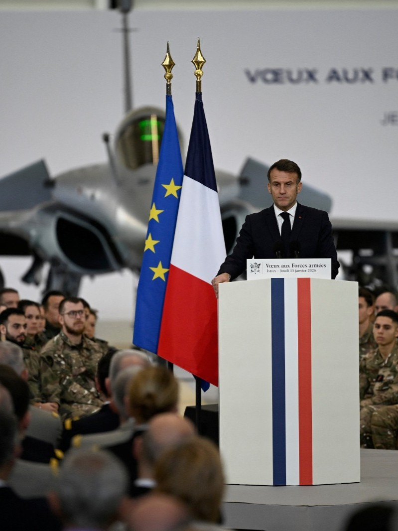 ماكرون يعلن إرسال قوات فرنسية إلى جرينلاند ويحذر من تهديد صواريخ روسيا لأوروبا عاجل 