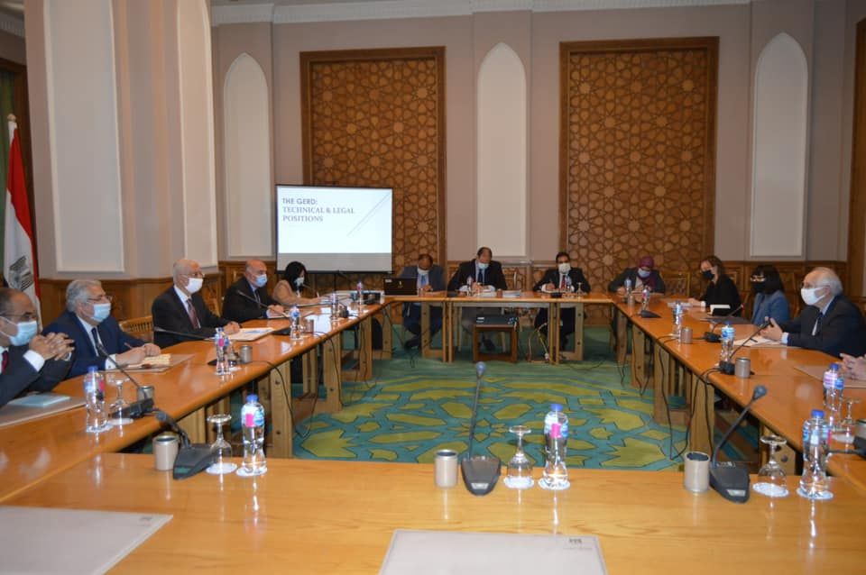 نائب وزير الخارجية المصري يبحث قضية سد النهضة مع المبعوث الأميركي إلى السودان، القاهرة- 27 مارس 2021 - facebook.com/MFAEgypt