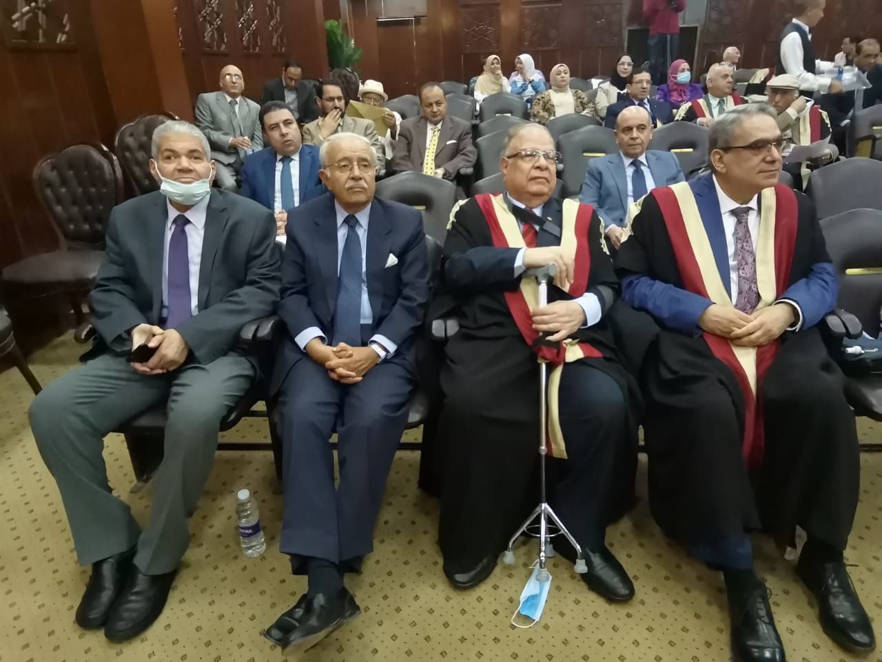 جانب من فعاليات المؤتمر السنوي الـ88 لمجمع اللغة العربية في العاصمة المصرية القاهرة، في 9 مايو 2022 - الشرق