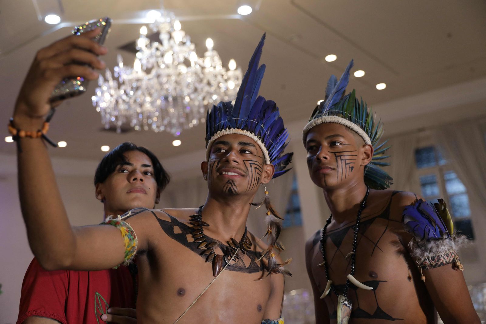 BRAZIL-CULTURE-INDIGENOUS-FASHION - AFP