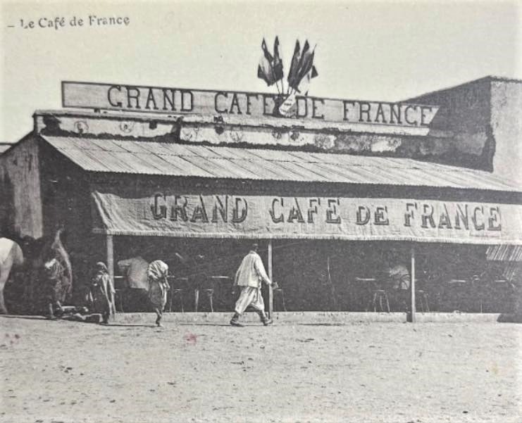 مقهى فرنسا عام (1913)
