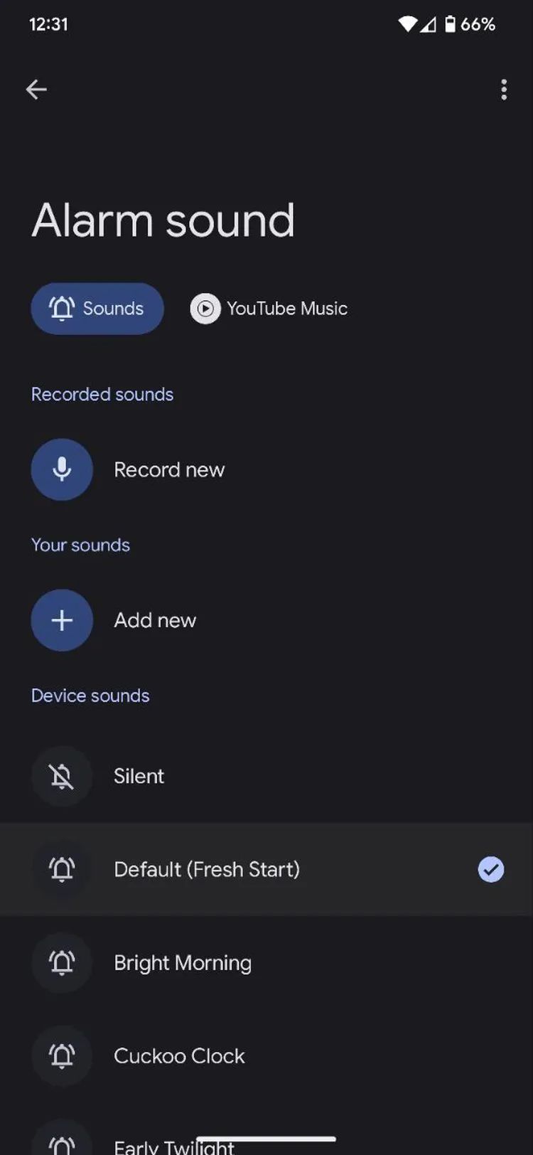 ميزة تسجيل أصوات المنبه مباشرة من داخل تطبيق المنبه على أندرويد - XDA Developers