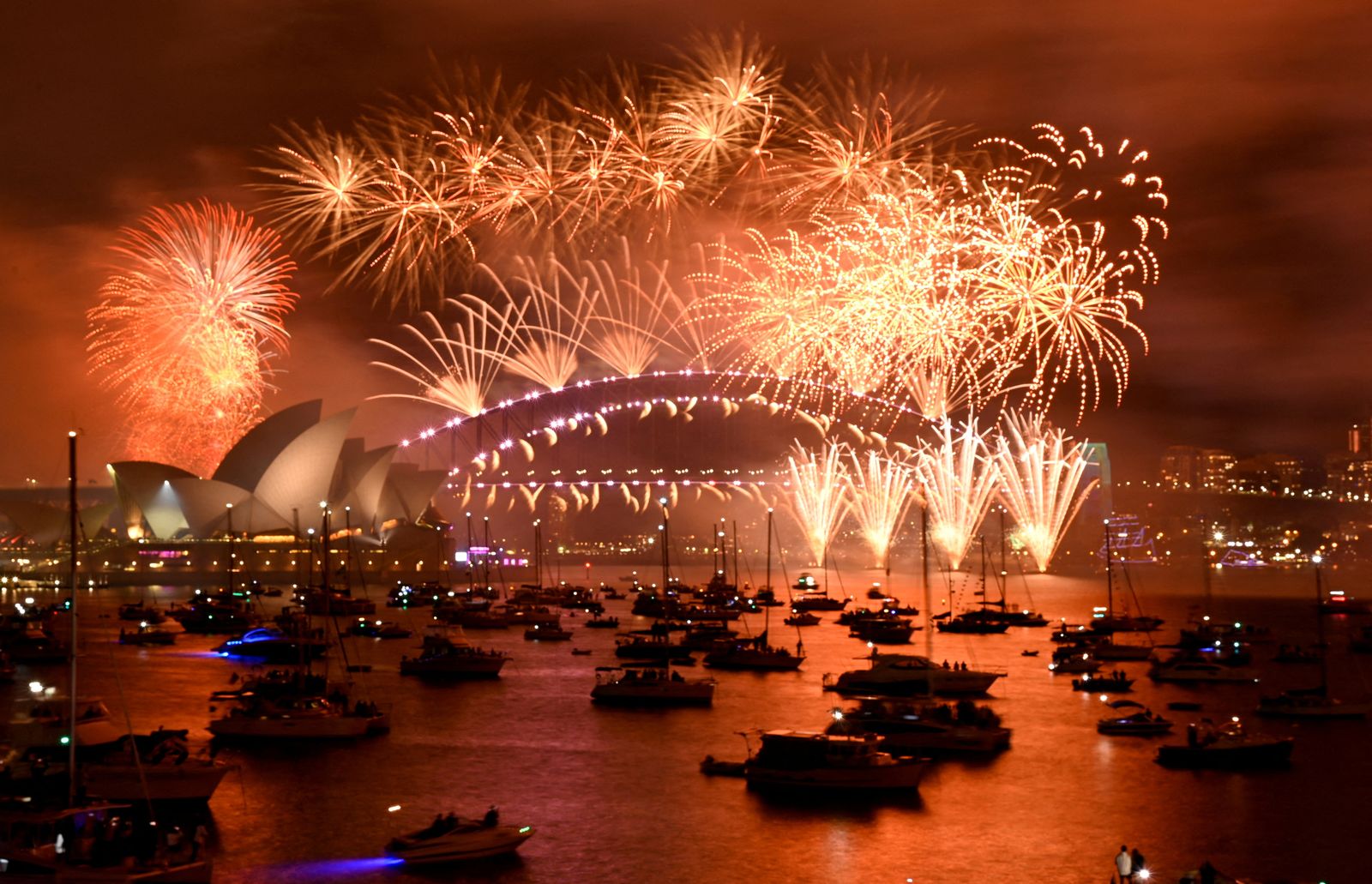 New Year's Eve celebrations in Sydney - REUTERS