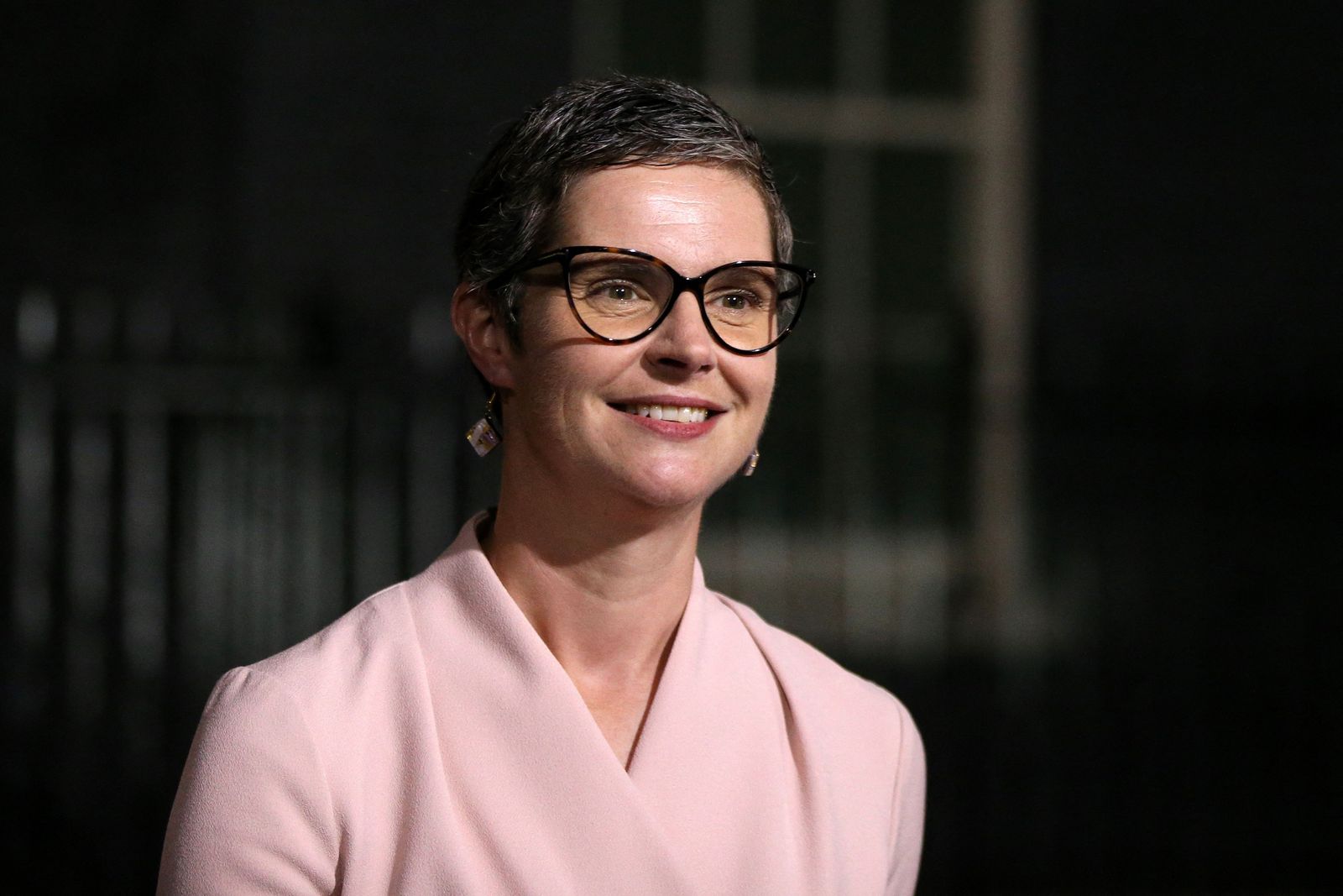 Britain's newly appointed Work and Pensions Secretary Chloe Smith leaves from 10 Downing Street after attending a meeting with Britain's new Prime Minister Liz Truss in central London, on September 6, 2022. - Liz Truss on Tuesday officially became Britain's new prime minister, at an audience with head of state Queen Elizabeth II after the resignation of Boris Johnson. The former foreign secretary, 47, was seen in an official photograph shaking hands with the monarch to accept her offer to form a new government and become the 15th prime minister of her 70-year reign. (Photo by ISABEL INFANTES / AFP) - AFP