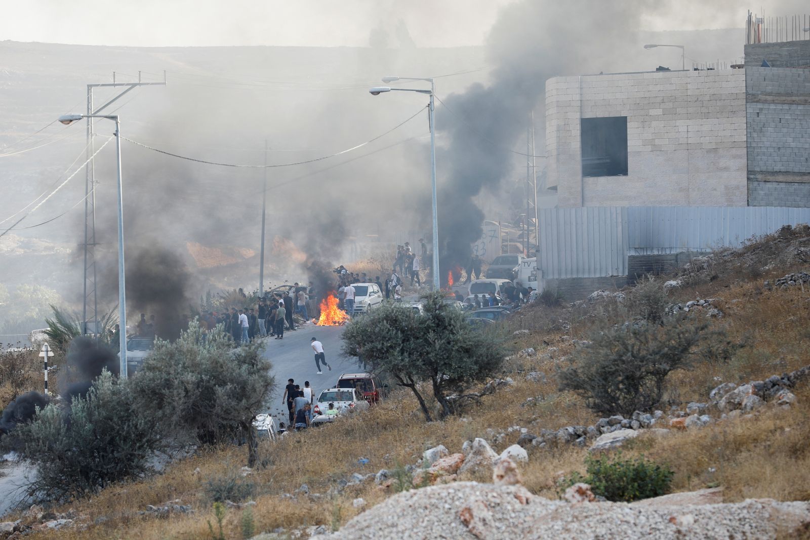 غارة إسرائيلية على الضفة الغربية. 5 أكتوبر 2022 - REUTERS