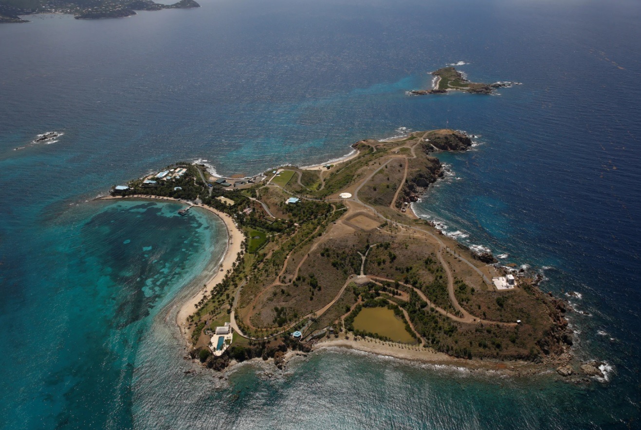 جزيرة ليتل سانت جيمس بجزر فيرجن الأميركية. 21 يوليو 2019