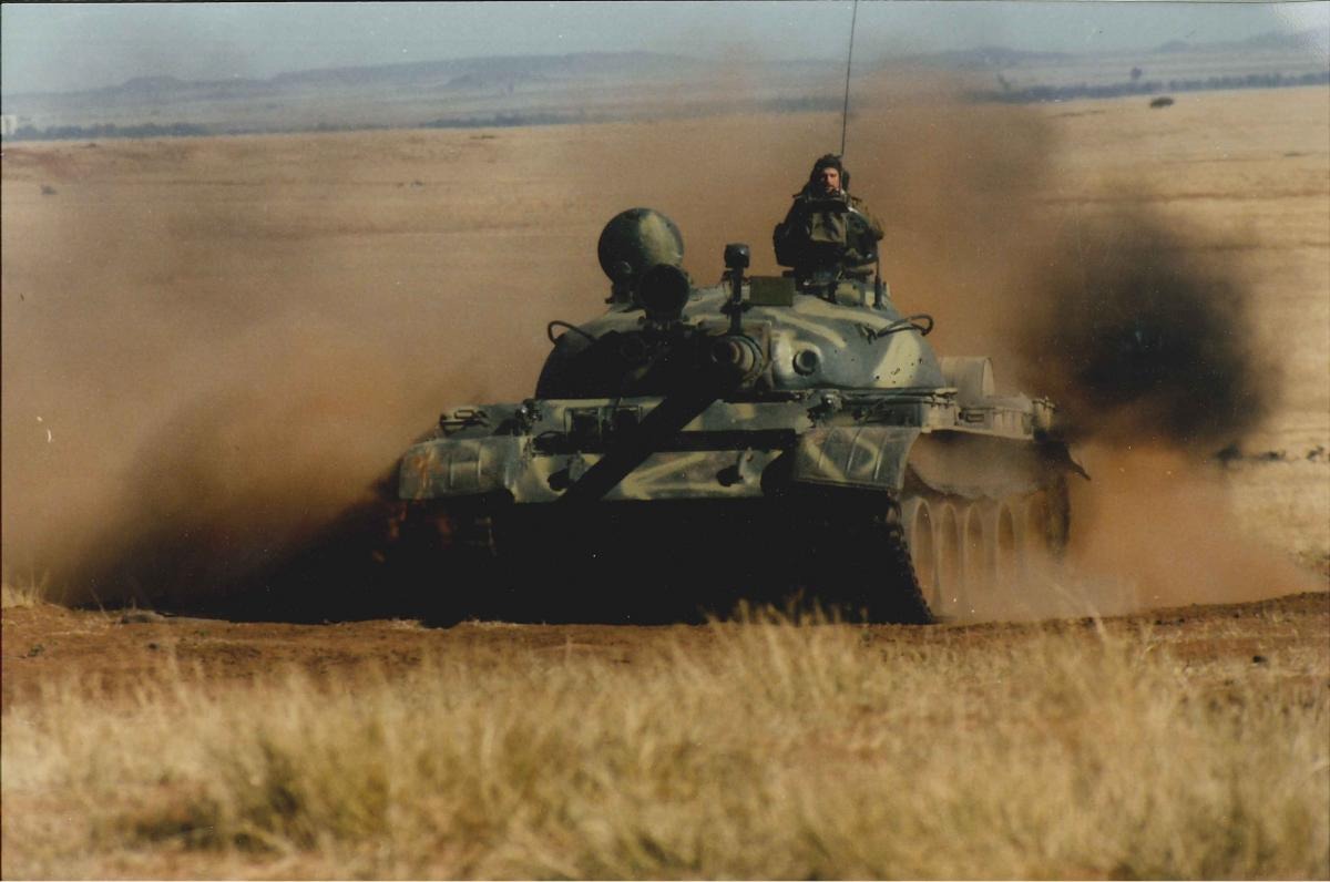 دبابة من طراز T-62