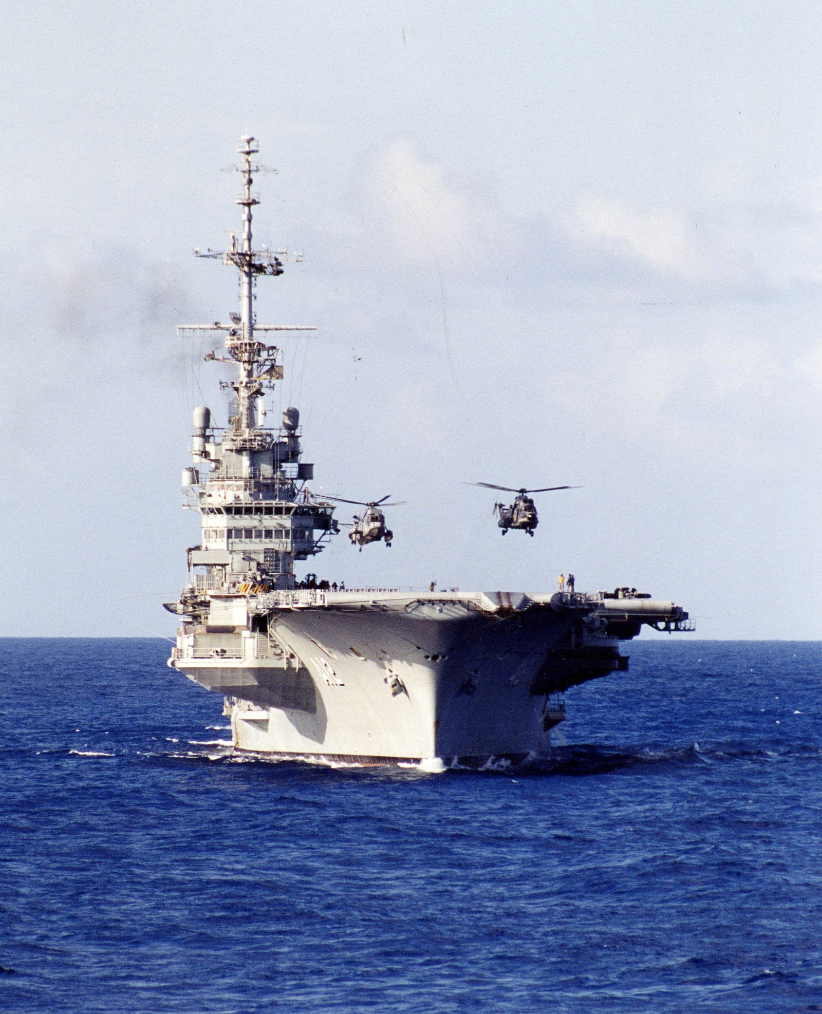 A handout picture of Brazilian aircraft carrier Sao Paulo - via REUTERS