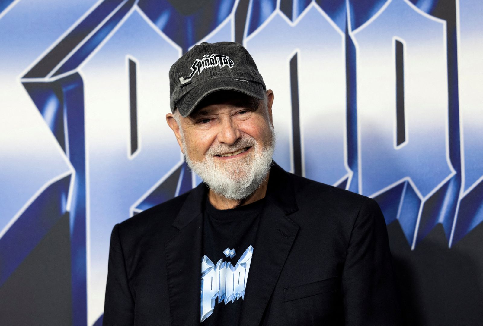 FILE PHOTO: Rob Reiner attends the Los Angeles Premiere of ''Spinal Tap II: The End Continues'' at The Egyptian Theatre in Los Angeles, California, U.S., September 9, 2025.  REUTERS/Aude Guerrucci/File Photo