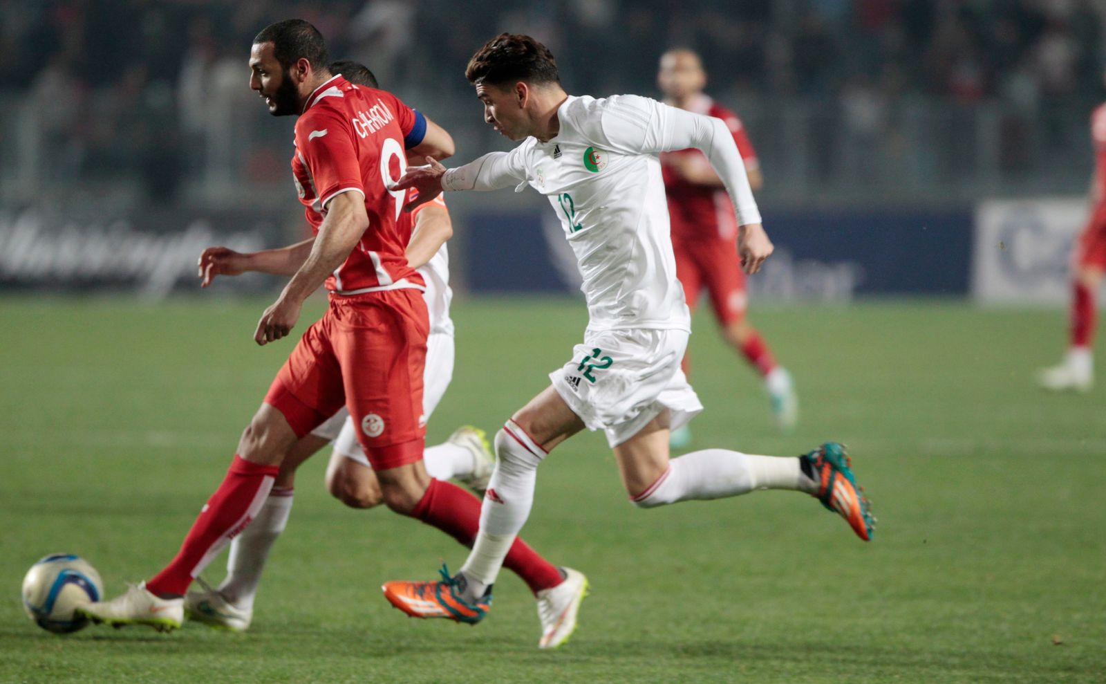 مباراة ودية بين تونس والجزائر في يناير 2015 - Reuters