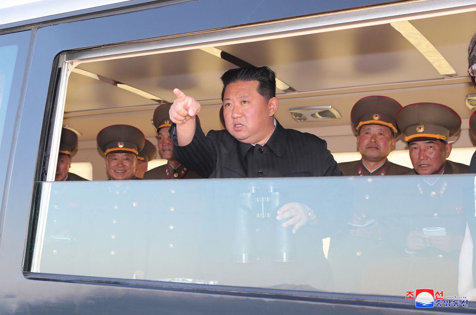 North Korean leader Kim Jong Un observes new weapons test to enhance nuclear capabilities-KCNA - via REUTERS