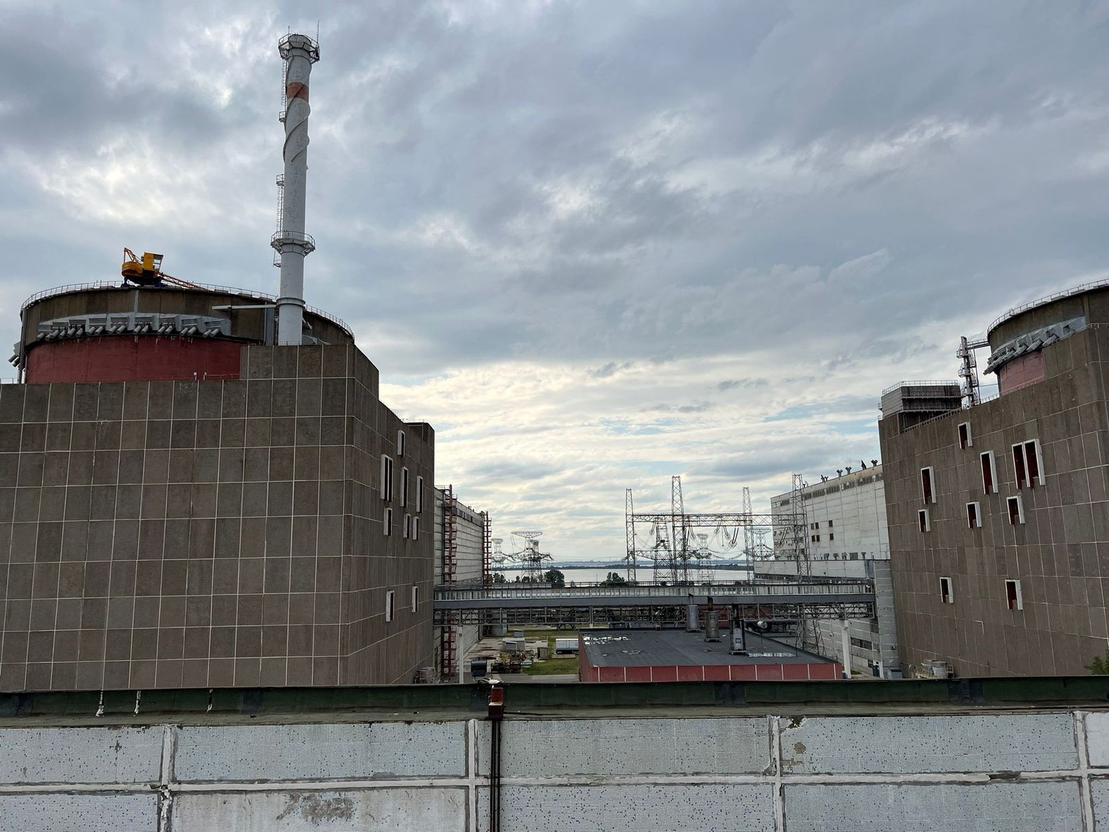 جانب من محطة زابوريجيا النووية - 2 سبتمبر 2022 - REUTERS