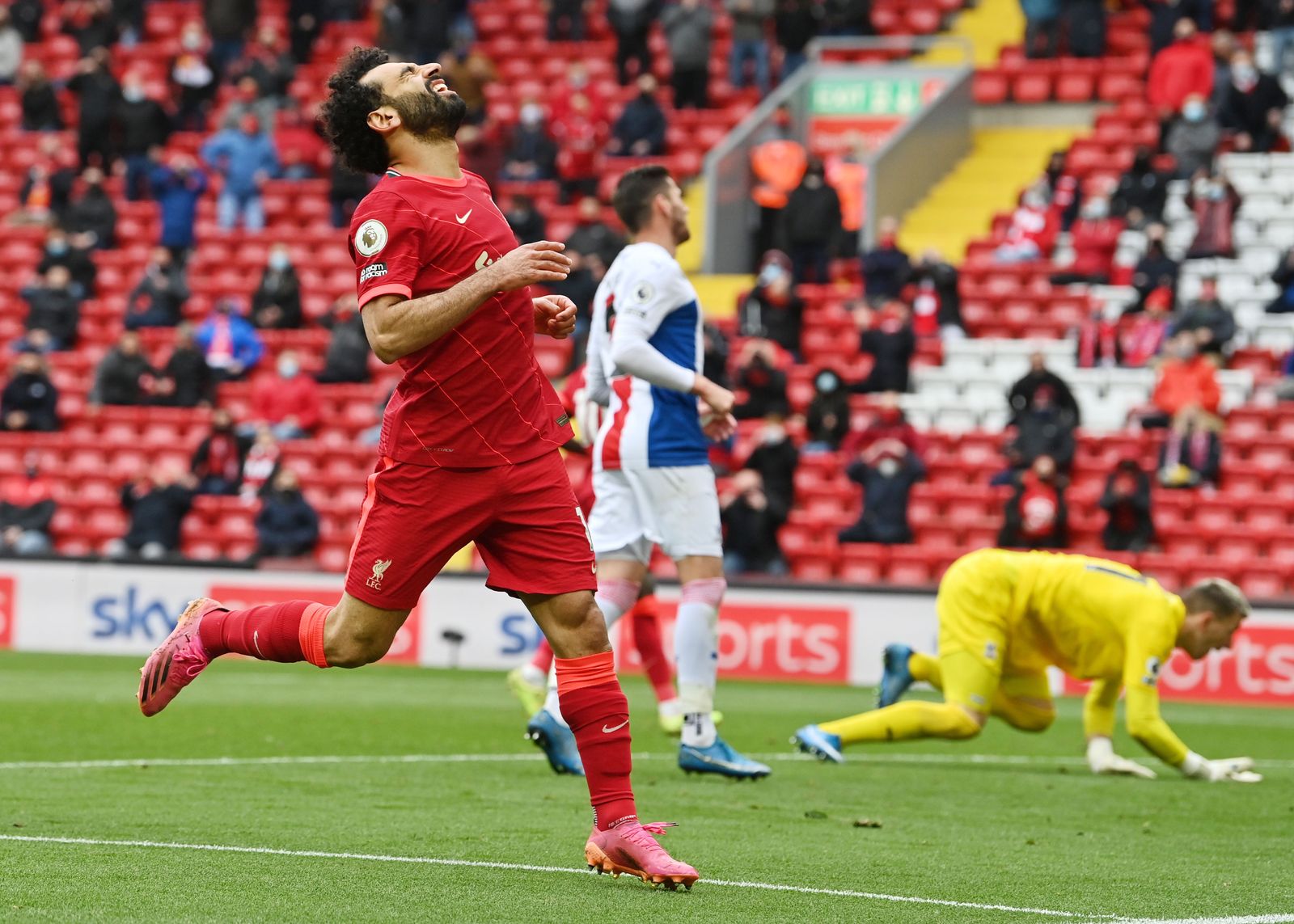 محمد صلاح في مواجهة كريستال بالاس - Pool via REUTERS