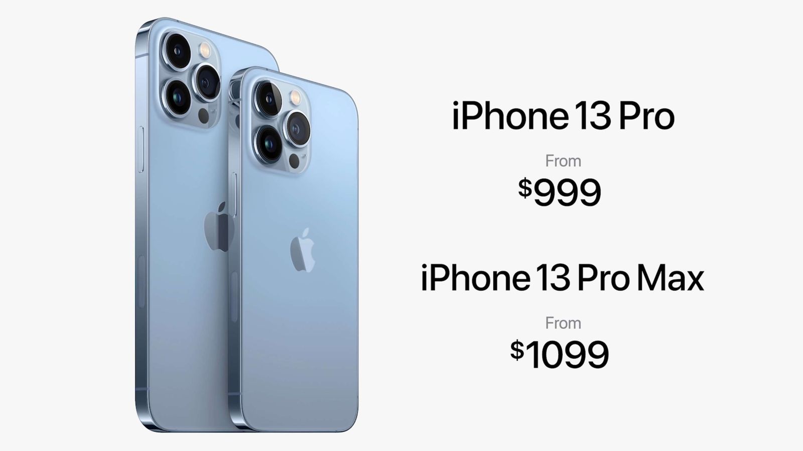 أسعار آيفون 13 برو وآيفون 13 برو ماكس - Apple