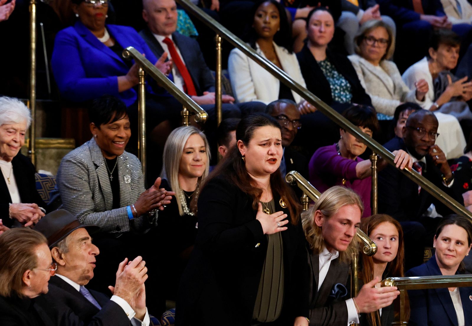 U.S. President Joe Biden delivers State of the Union address at the U.S. Capitol in Washington - REUTERS