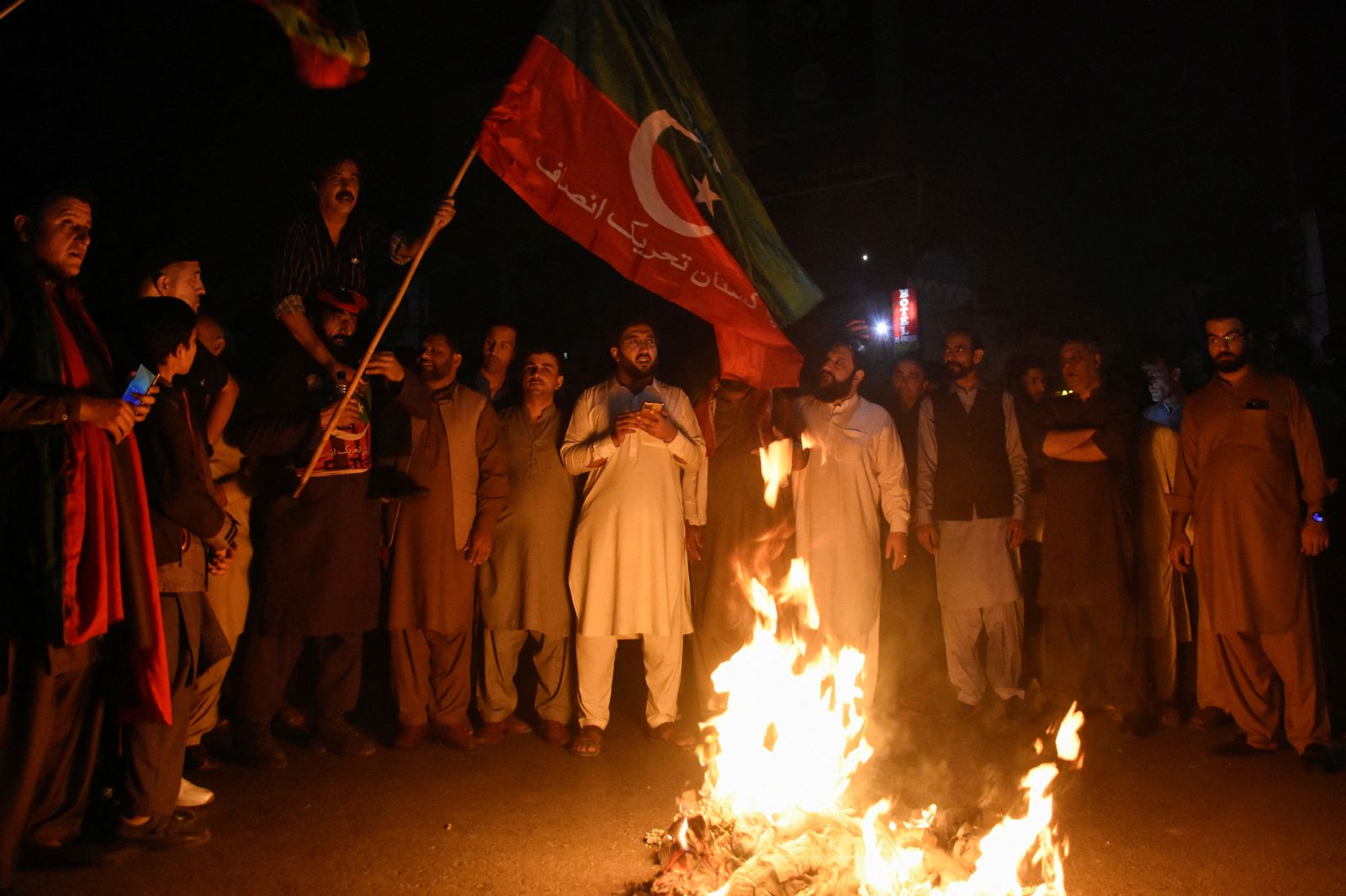  Protest following the shooting incident in Wazirabad, in Rawalpindi - REUTERS