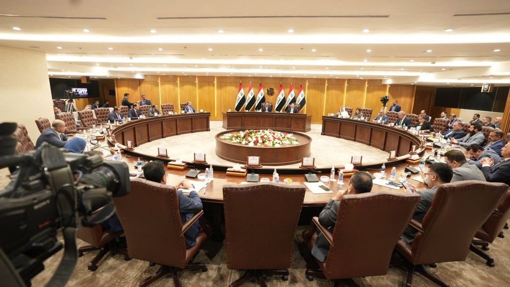 اجتماع الكتل السياسية في العراق مع رئيس البرلمان العراقي محمد الحلبوسي - 19 يوليو 2022 - Twitter.com/@Parliament_iq