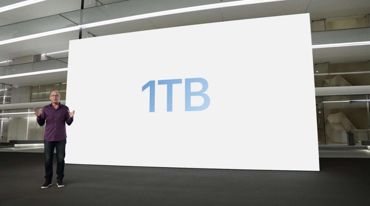 آيفون 13 برو وآيفون 13 برو ماكس يقدمان مساحة تخزين داخلية تصل إلى 1 تيرابايت لأول مرة في تاريخ هواتف أبل - Apple