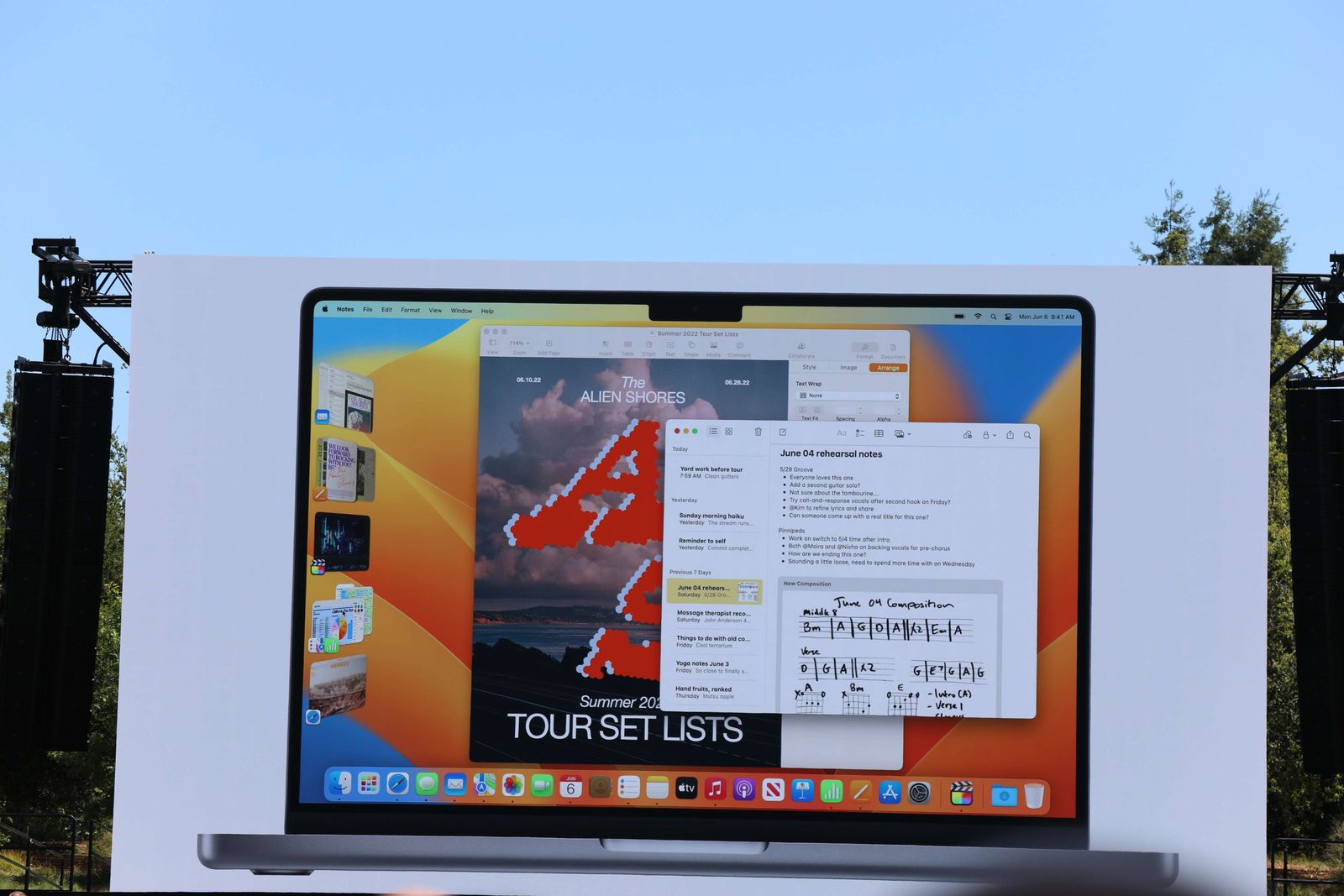 ميزة Stage Manager على macOS Ventura الجديد - Apple
