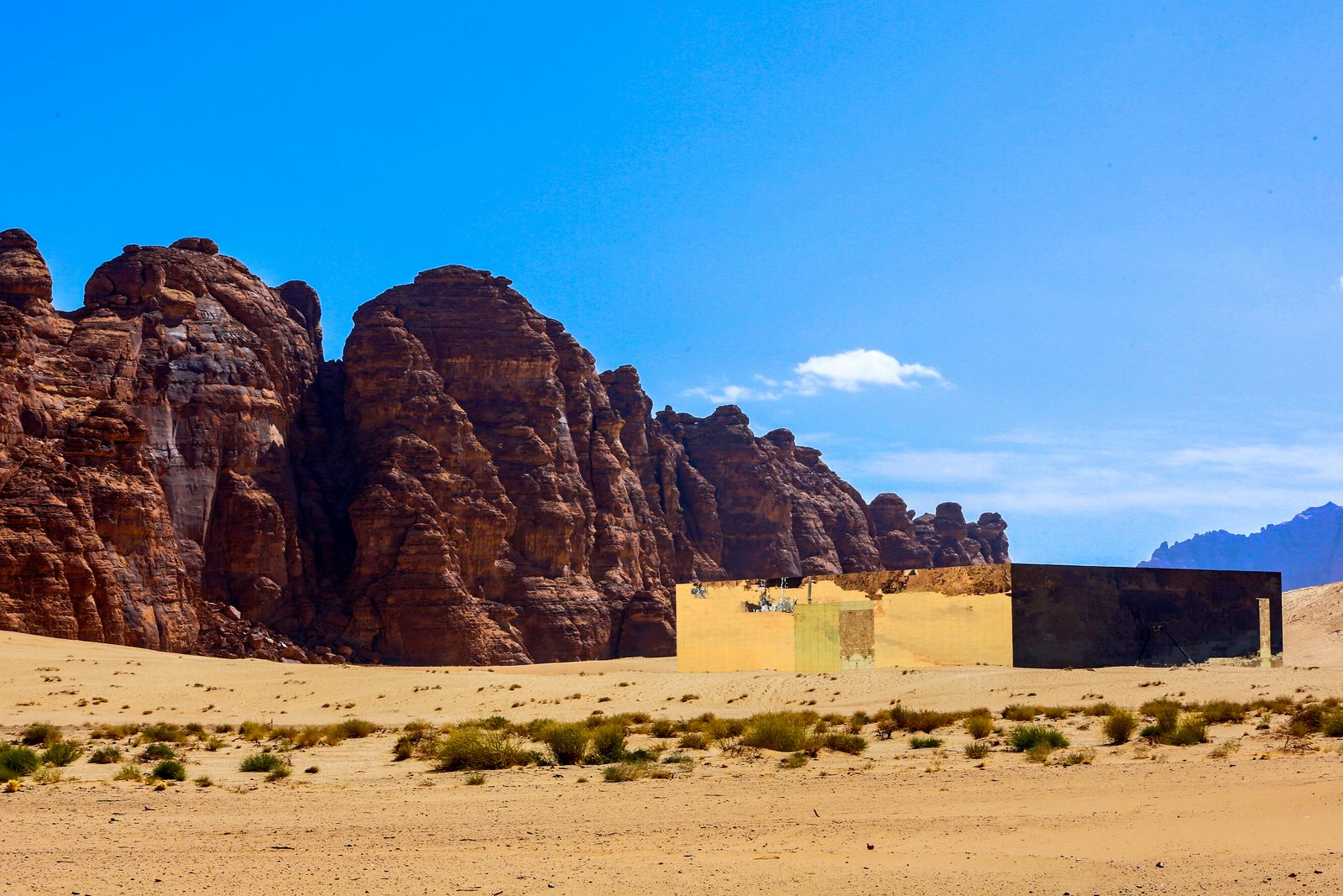 مسرح مرايا والذي سيحتضن القمة الخليجية الثلاثاء القادم - Photographer: Ratib Al Safadi