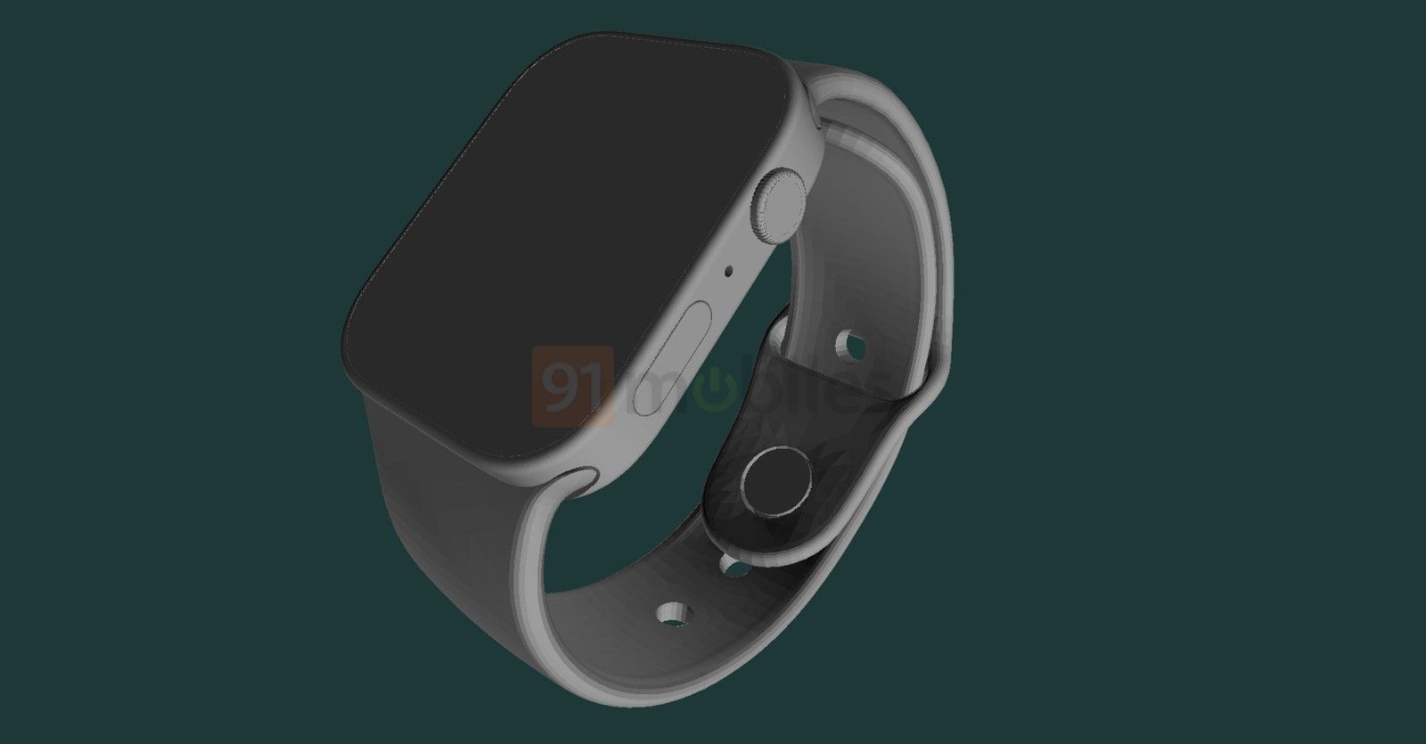 صورة مسربة لساعة أبل Apple Watch Series 7 - 91mobiles