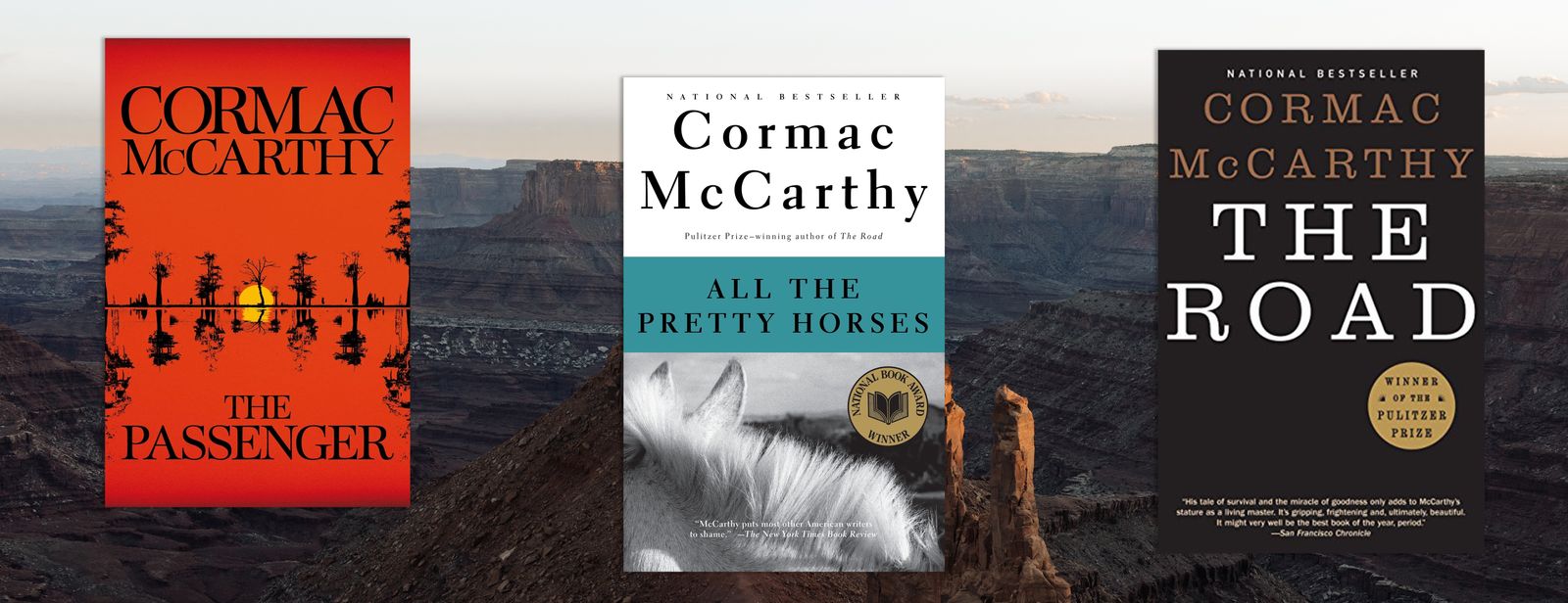 كتب الروائي الأميركي مكارثي - cormacmccarthy.com