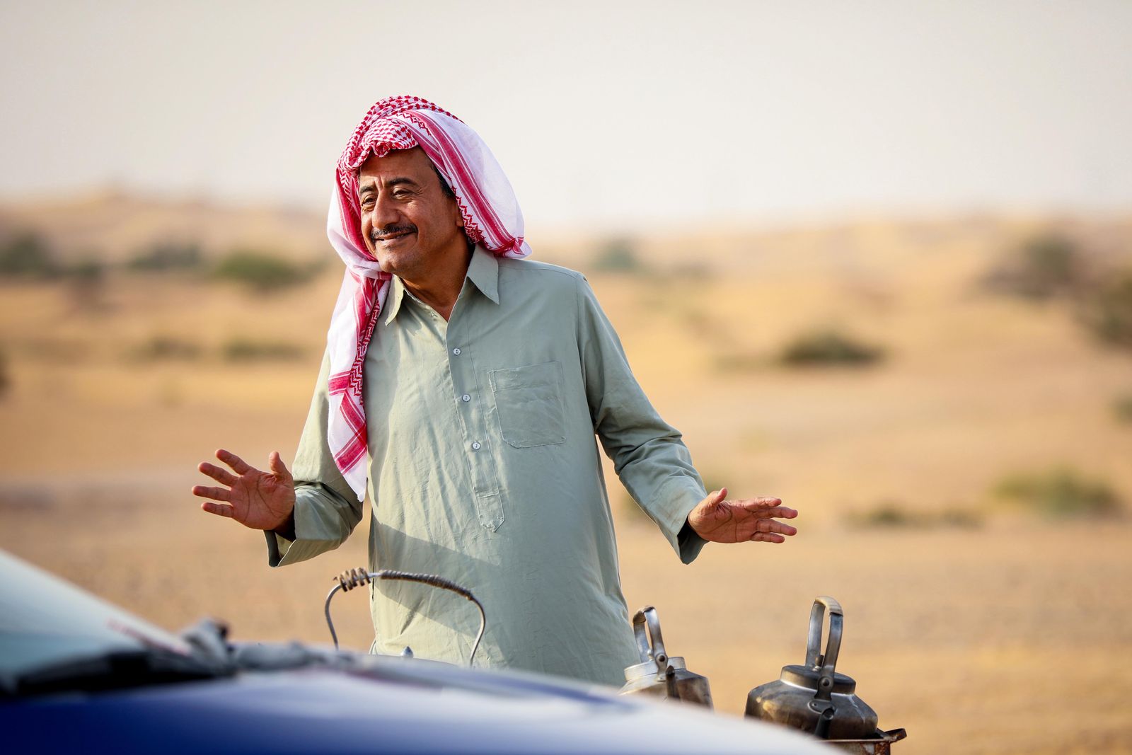 الممثل السعودي ناصر القصبي في مسلسل 