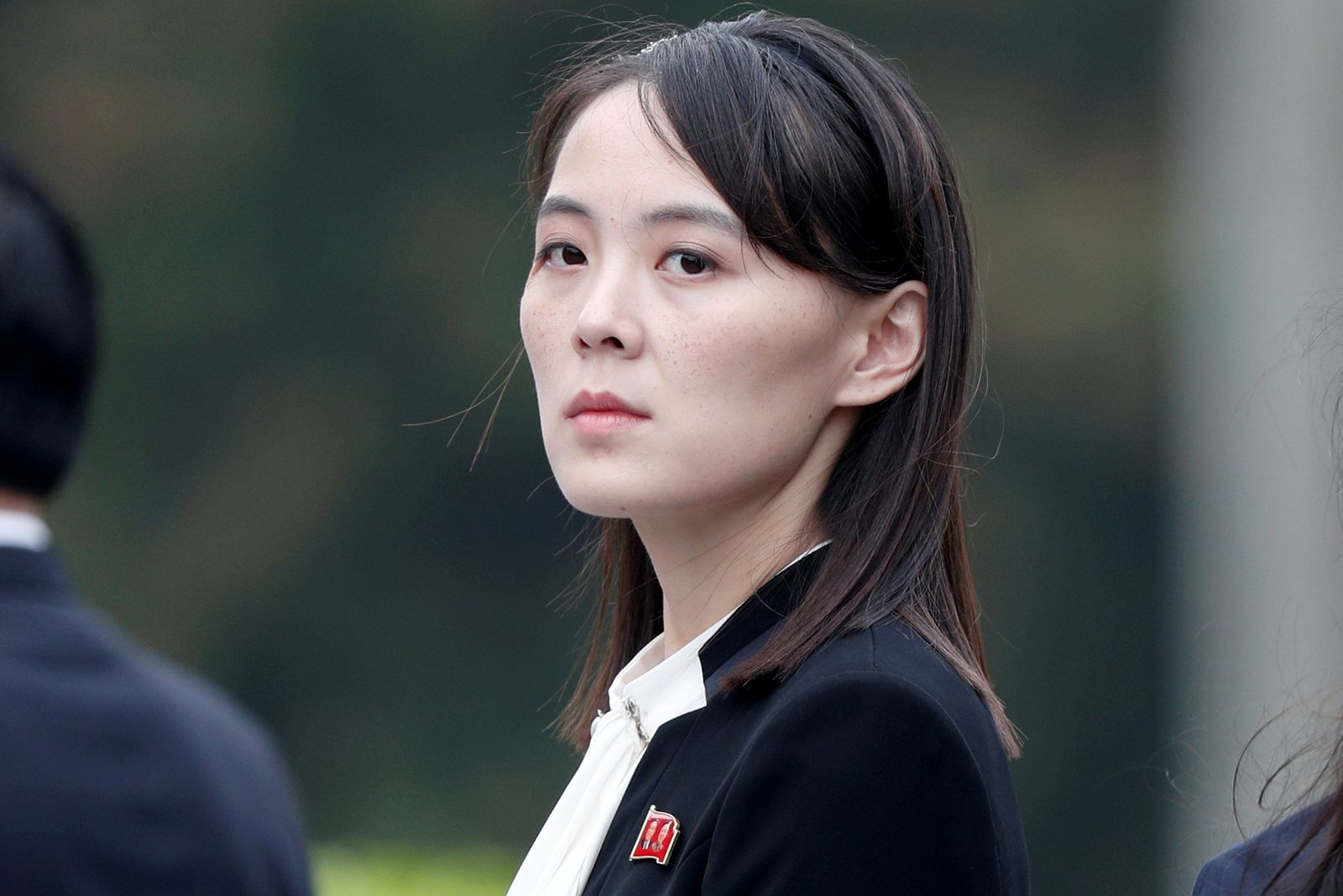 كيم يو جونغ، شقيقة الزعيم الكوري الشمالي كيم جونغ أون، خلال زيارة لهانوي - 2 مارس 2019 - REUTERS
