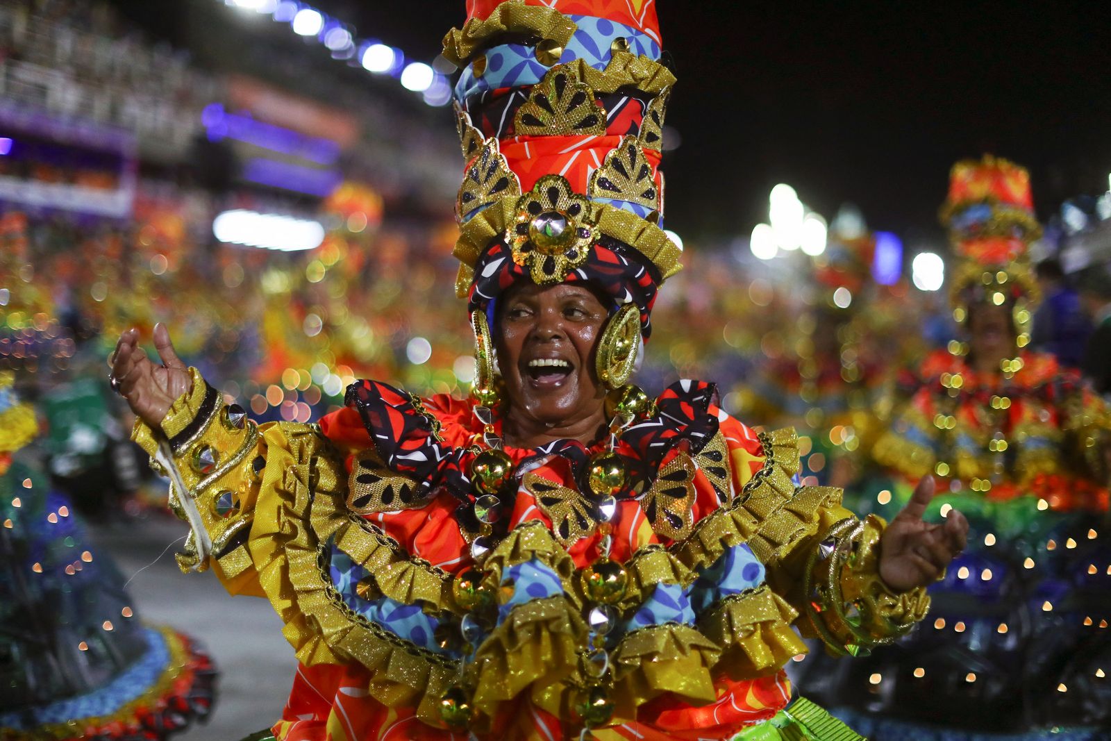 Second night of the Carnival parade at the Sambadrome in Rio de Janeiro - REUTERS