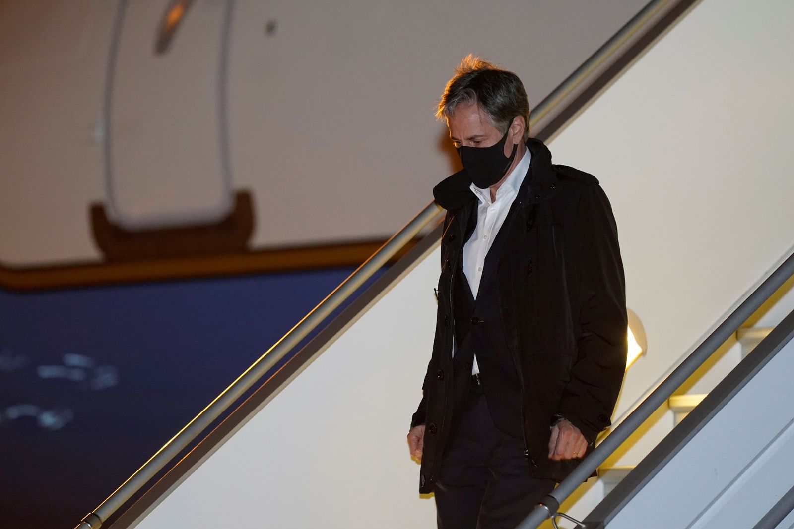 U.S. Secretary of State Antony Blinken arrives to Paris - REUTERS