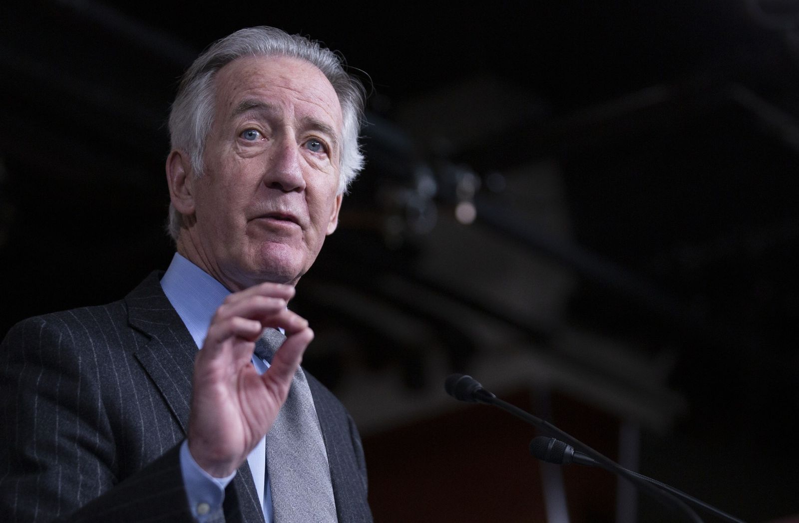 النائب الديمقراطي ريتشارد نيل خلال مؤتمر صحافي في واشنطن - 29 يناير 2020 - Bloomberg