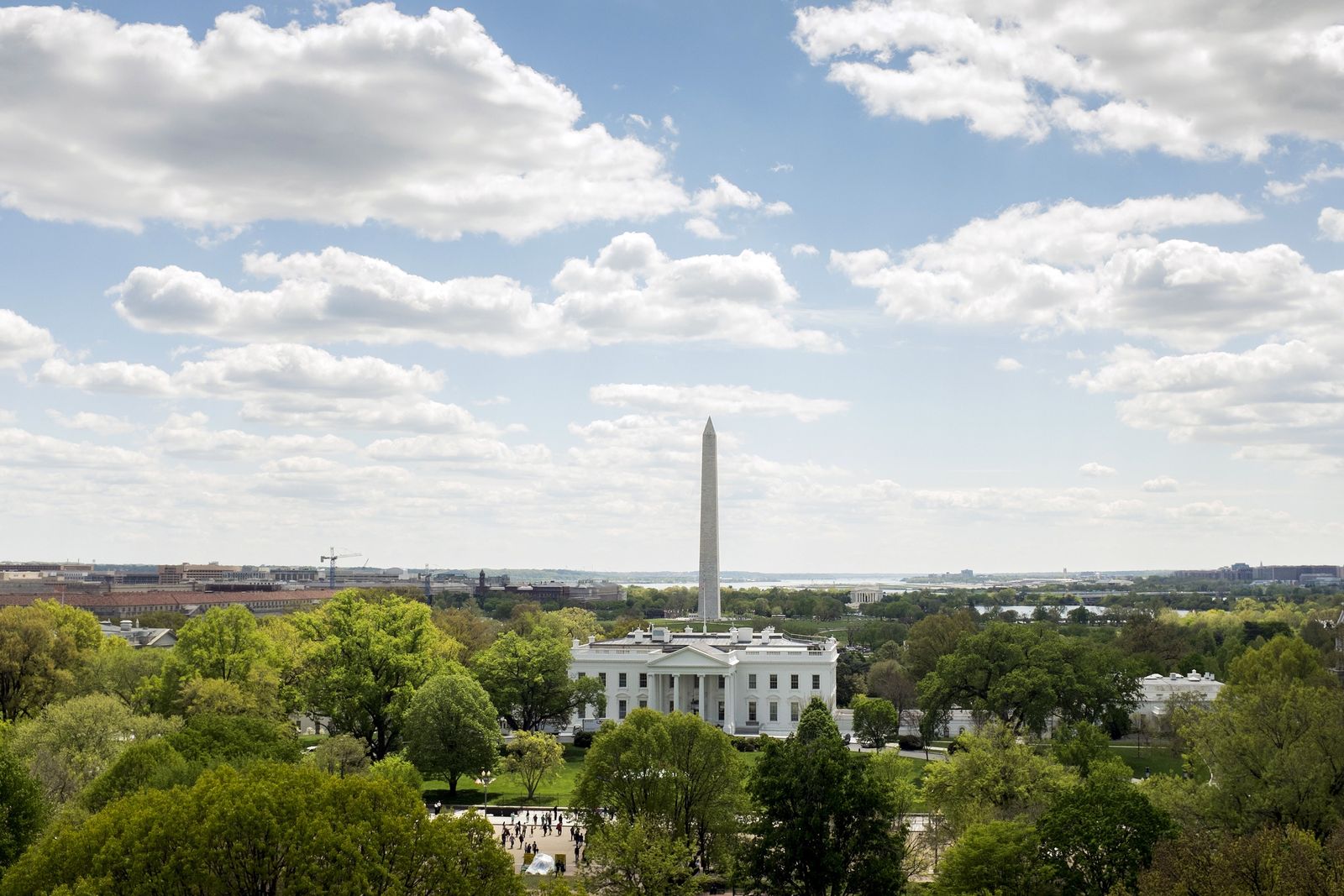 منظر عام للبيت الأبيض، واشنطن - REUTERS