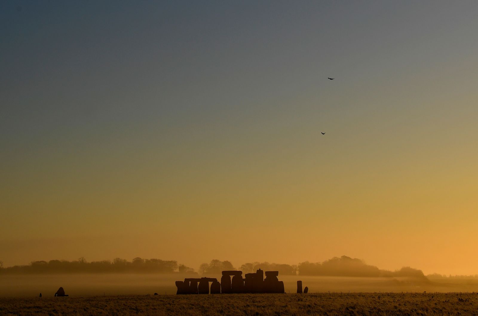 Stonehenge ancient stone circle is seen at dawn, near Amesbury, Wiltshire, Britain - REUTERS