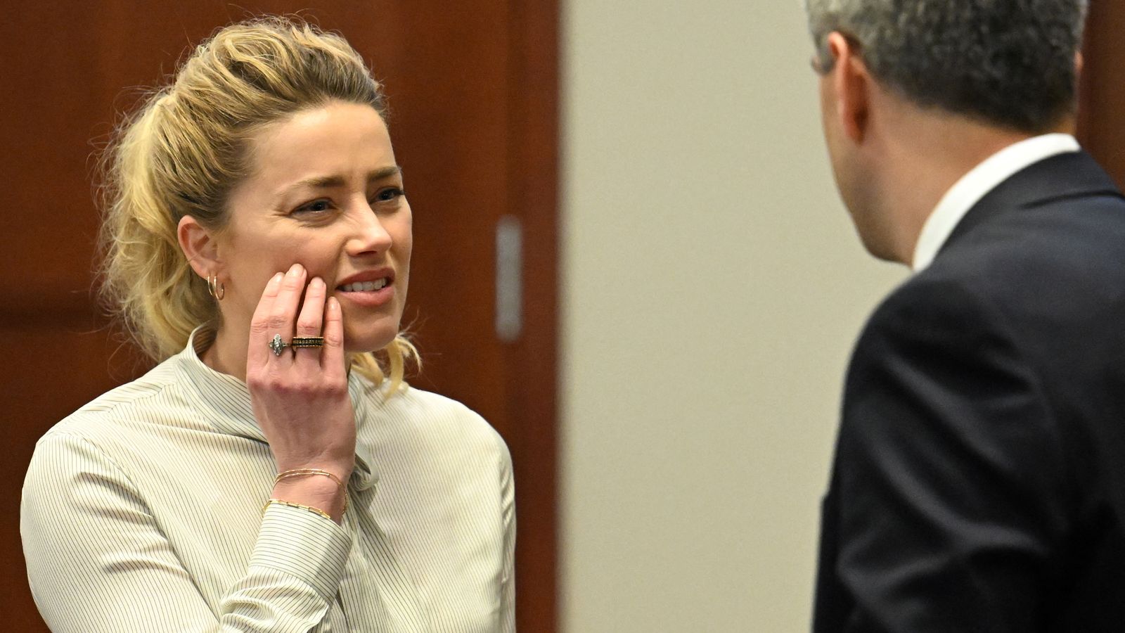 Johnny Depp defamation case against ex-wife Amber Heard, in Fairfax - REUTERS