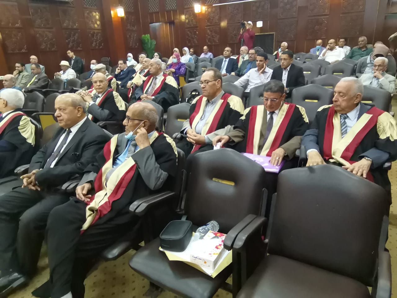 جانب من فعاليات المؤتمر السنوي الـ88 لمجمع اللغة العربية في العاصمة المصرية القاهرة، في 9 مايو 2022 - الشرق