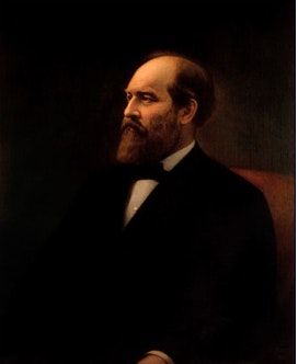 الرئيس الأميركي جيمس جارفيلد (4 مارس 1881 – 19 سبتمبر 1881) - الموقع الرسمي للدستور الأميركي
