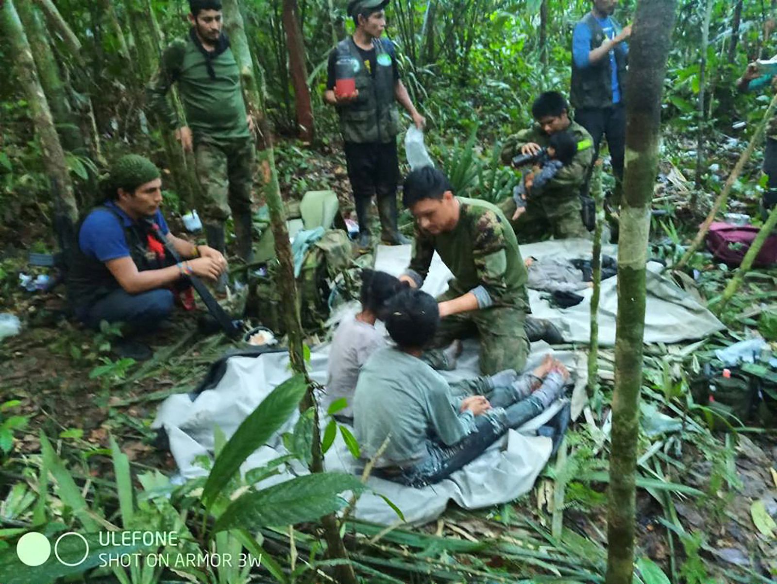 Colombian children found alive in jungle after the Cessna 206 plane crash in Caqueta - via REUTERS