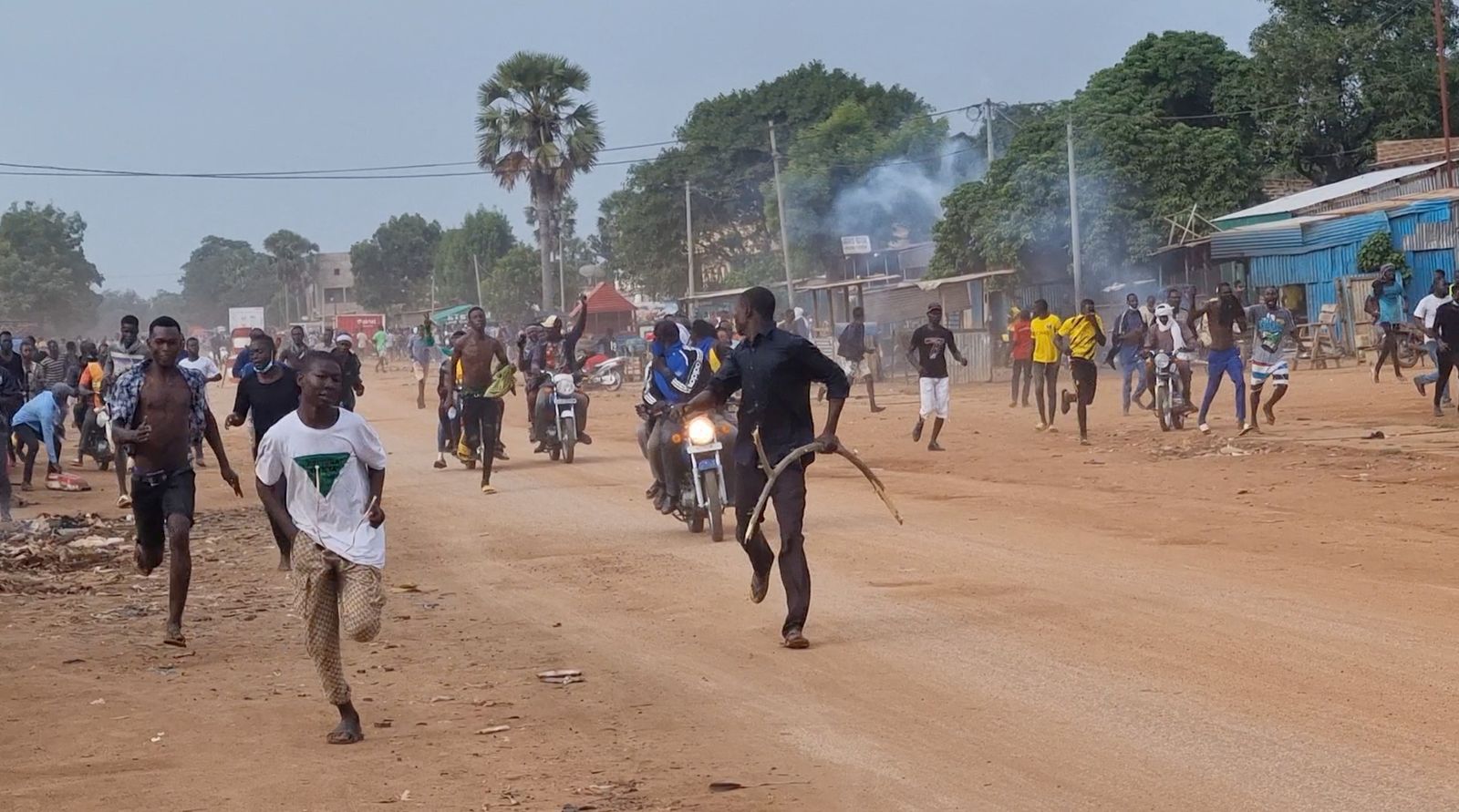 Protests in Moundou, Chad - HYACINTHE NDOLENODJI via REUTERS