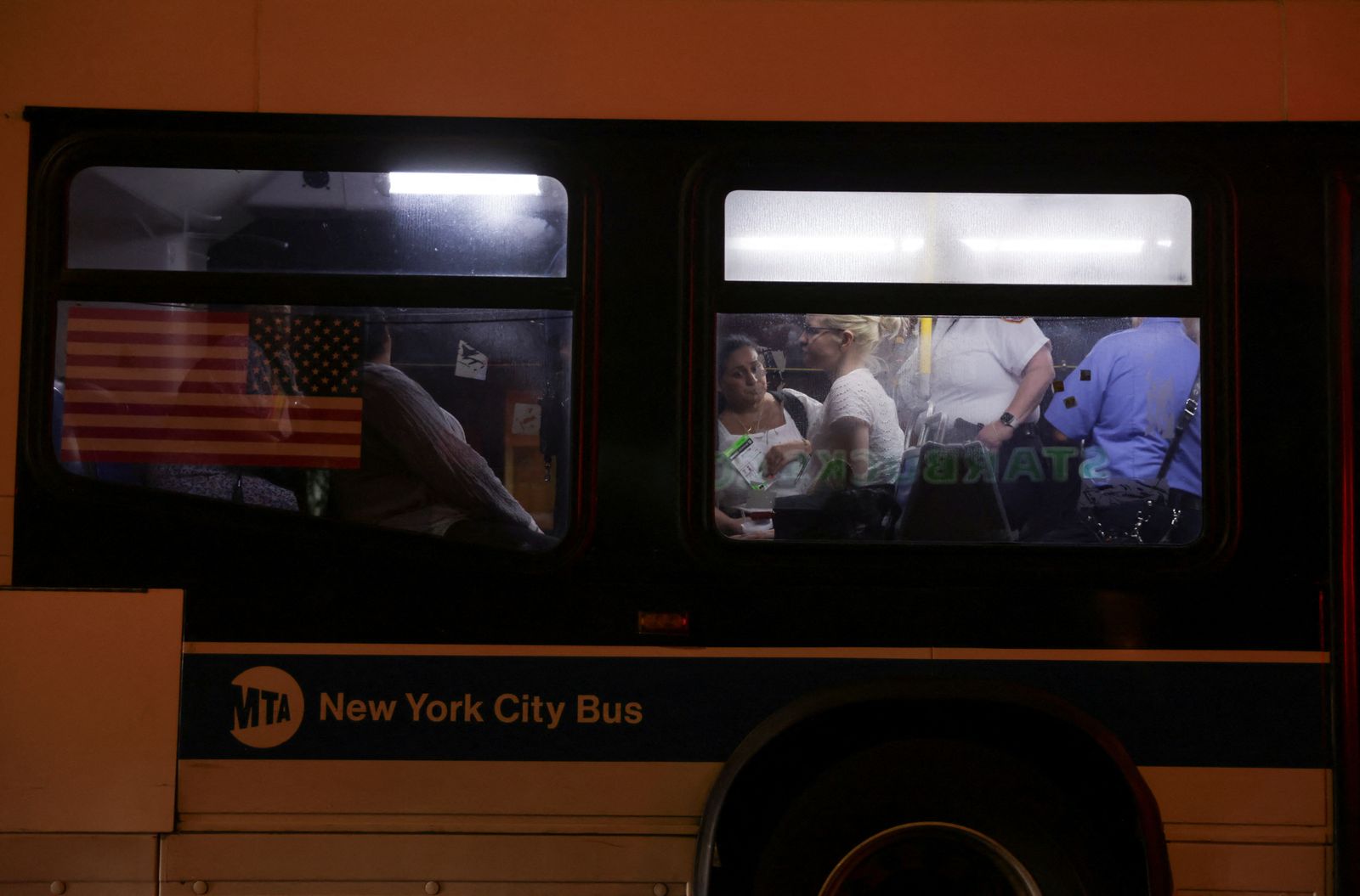 Bus crash in New York City - REUTERS